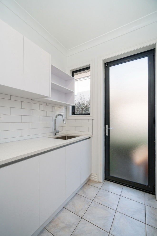 Design ideas for a modern utility room in Auckland.