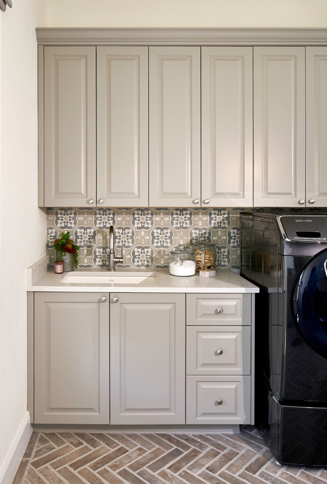 North San Antonio Kitchen & Laundry Remodel Transitional Laundry