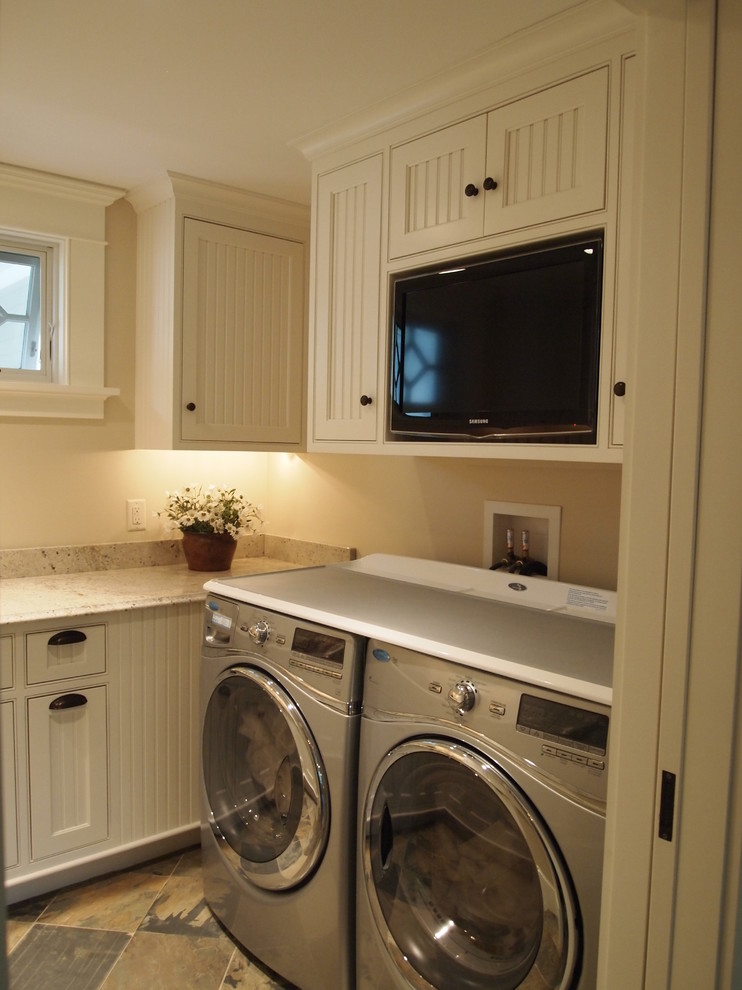 Oceanfront Spectacular Traditional Laundry Room Portland Maine