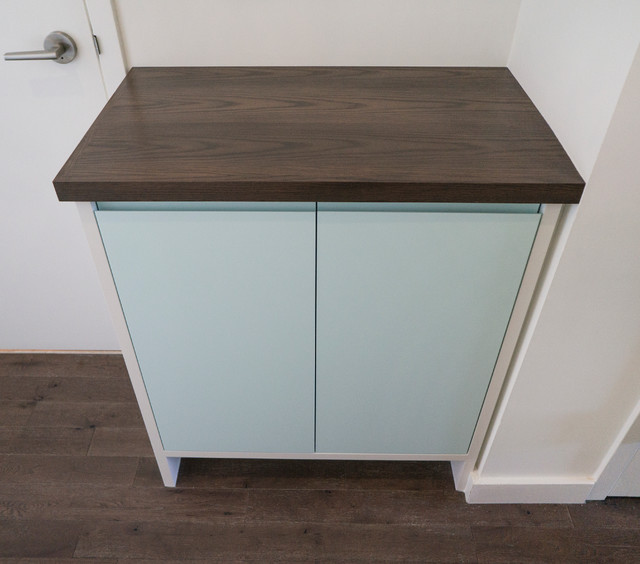 One Morningside Park Storage Solutions Contemporary Utility Room