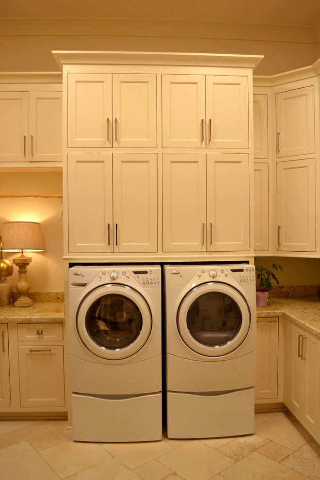 Elegant laundry room photo in New Orleans