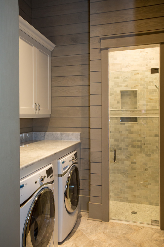 Design ideas for a traditional utility room in Miami.