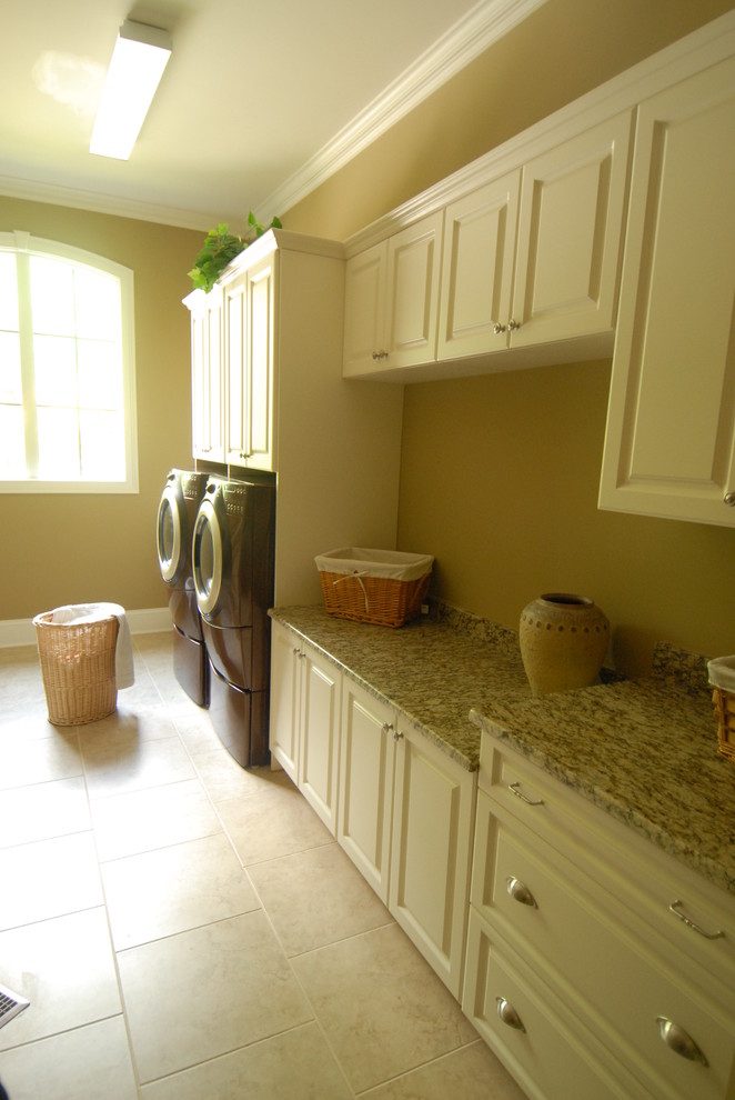 This is an example of a mediterranean utility room in Other.