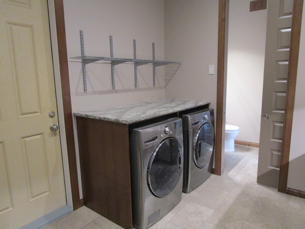 This is an example of a contemporary utility room in Other.