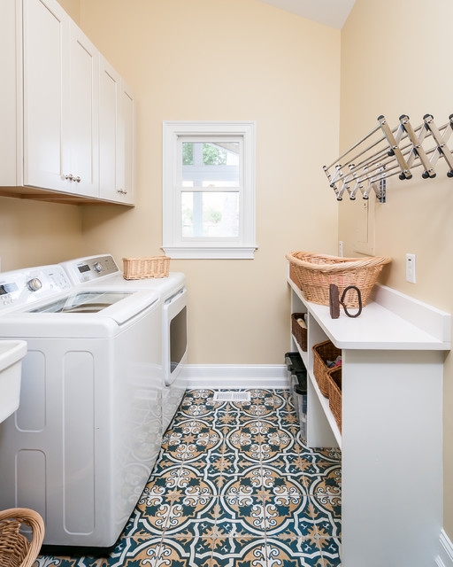 Screened Porch/Laundry room and Bathroom Remodel Laundry Room