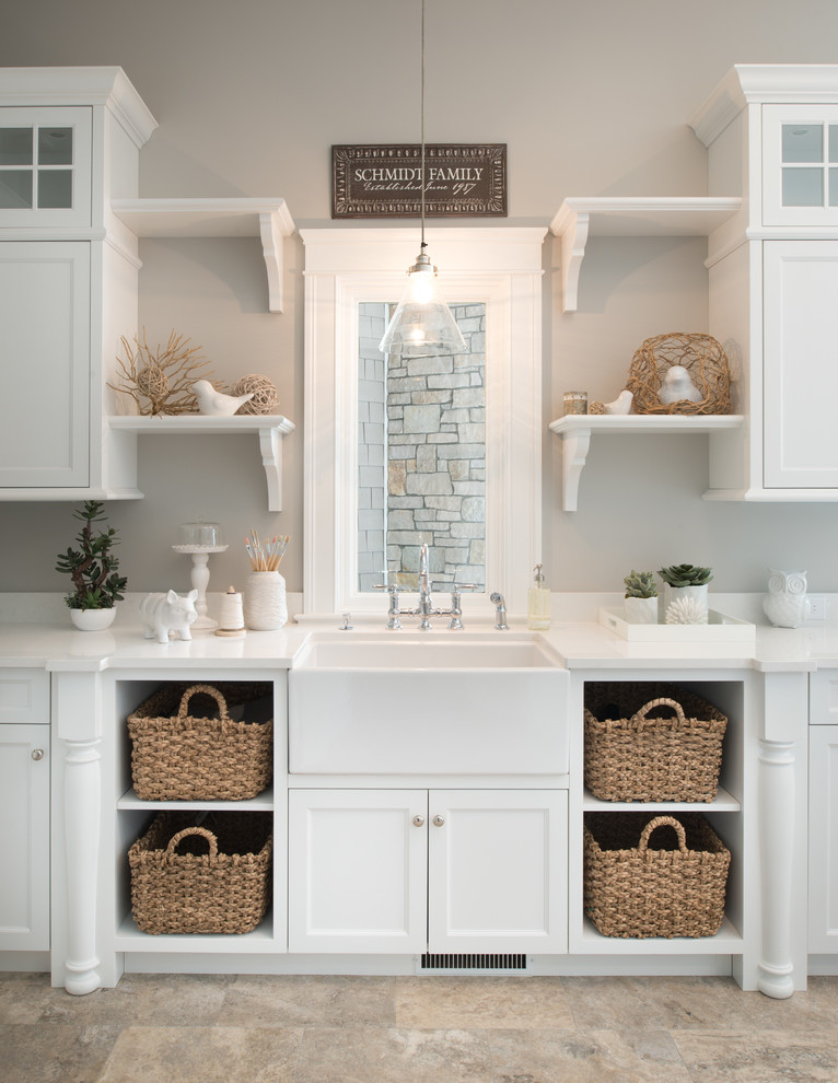 Inspiration for a traditional utility room in Minneapolis.