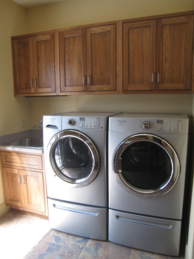 Skegemog Lake Home Rustic Laundry Room Other by The Ferraro