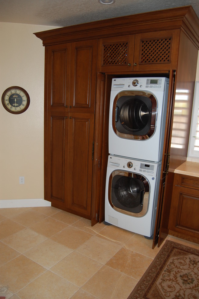 This is an example of a mediterranean utility room in Los Angeles.