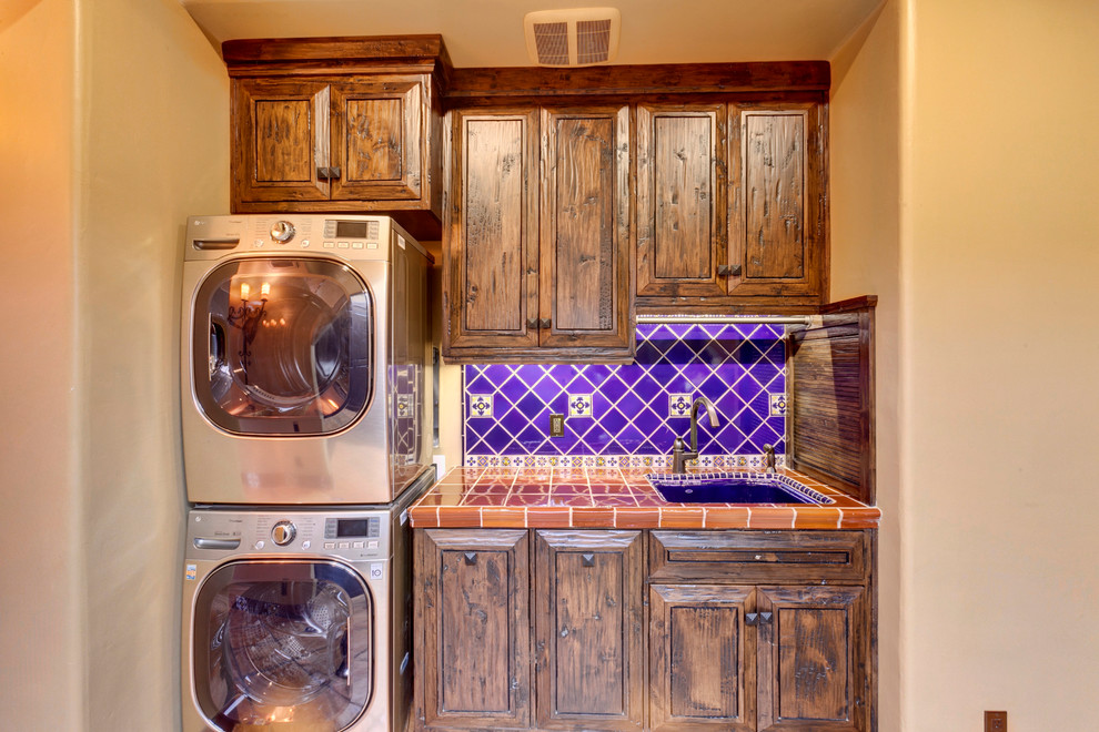 Spanish delight Mediterranean Laundry Room Other by