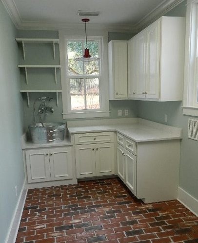 This is an example of a rural utility room in Atlanta.