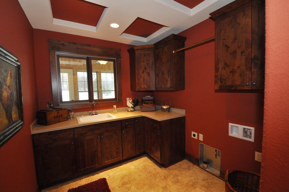 This is an example of a traditional utility room in Milwaukee.