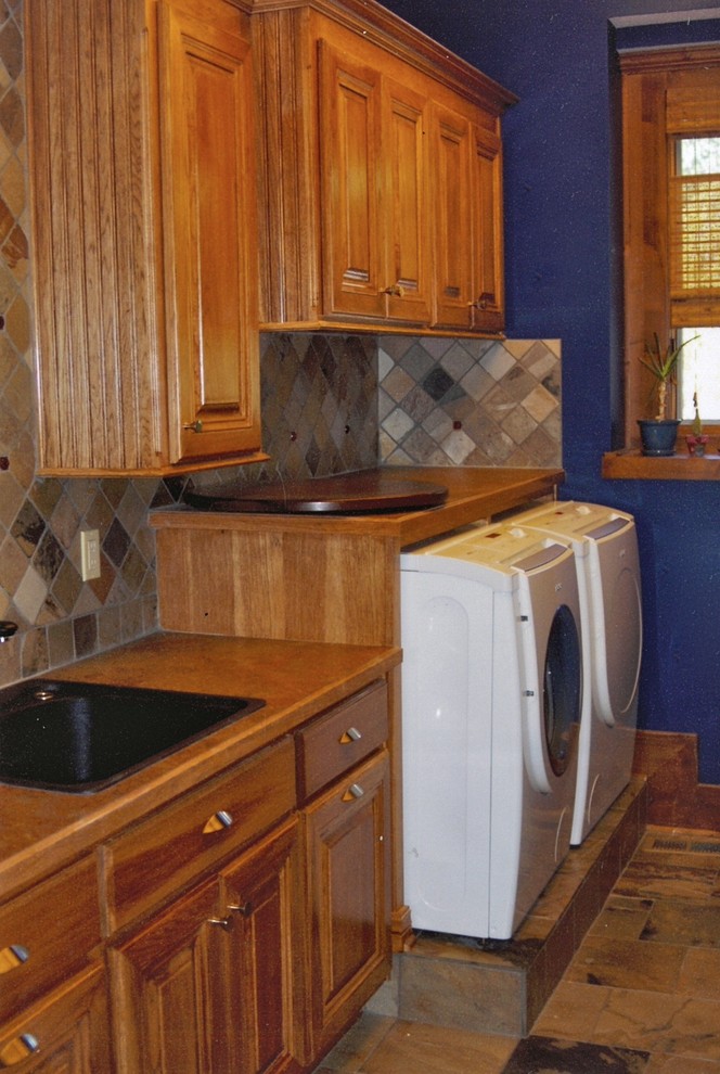 Inspiration for a traditional utility room in Kansas City.