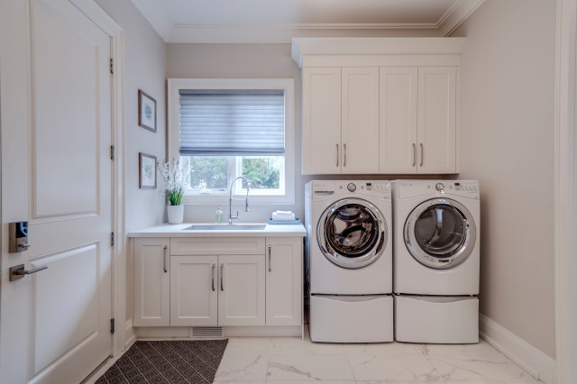 The Italian Modern - 3052 Riverview Street - Transitional - Laundry Room -  Toronto - by DCAM HOMES INC. | Houzz