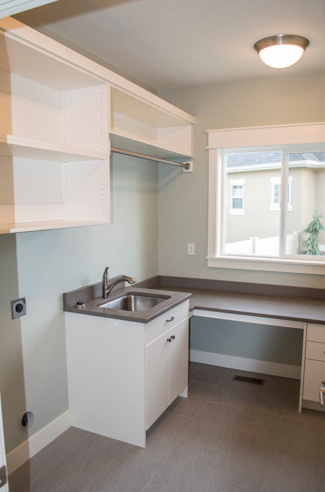 This is an example of a medium sized classic utility room in Salt Lake City.