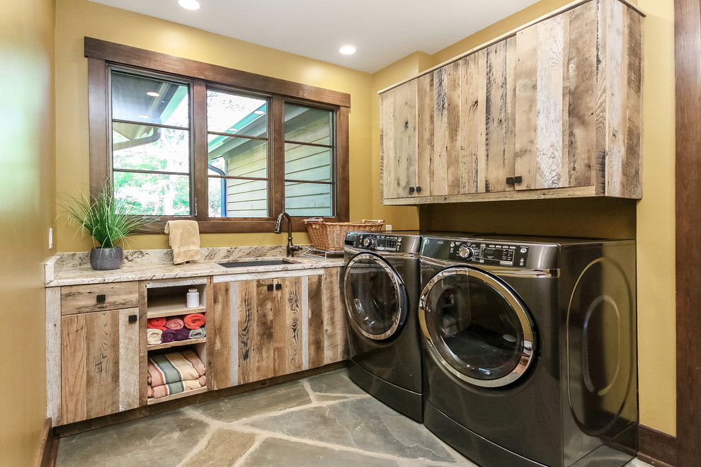 Photo of a rustic utility room in Other.