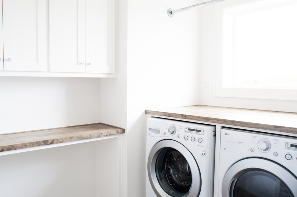 The Scout 2 Story Laundry Room Kansas City by Cardinal Crest