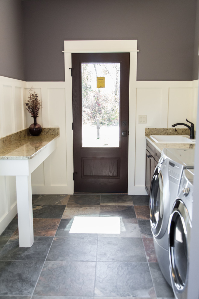 The Willow, a Custom Home by Hanson Homes, Inc. Laundry Room Grand Rapids by Hanson Homes