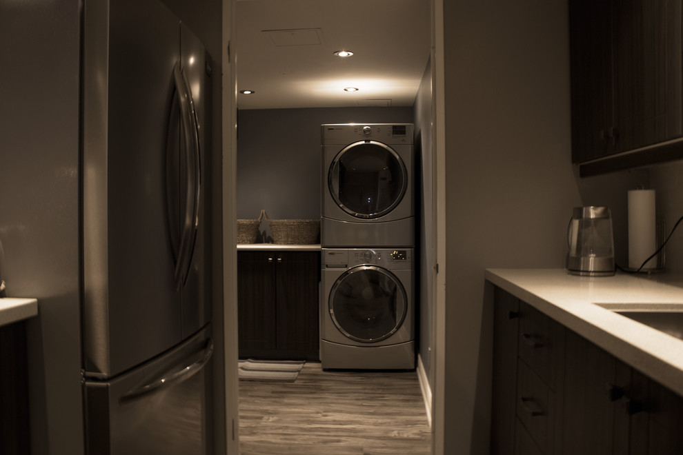 Uptown Condo Contemporary Laundry Room Toronto by Mahnaz Niknam Design Houzz