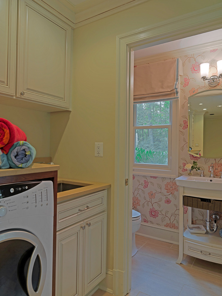 This is an example of a classic utility room in DC Metro.