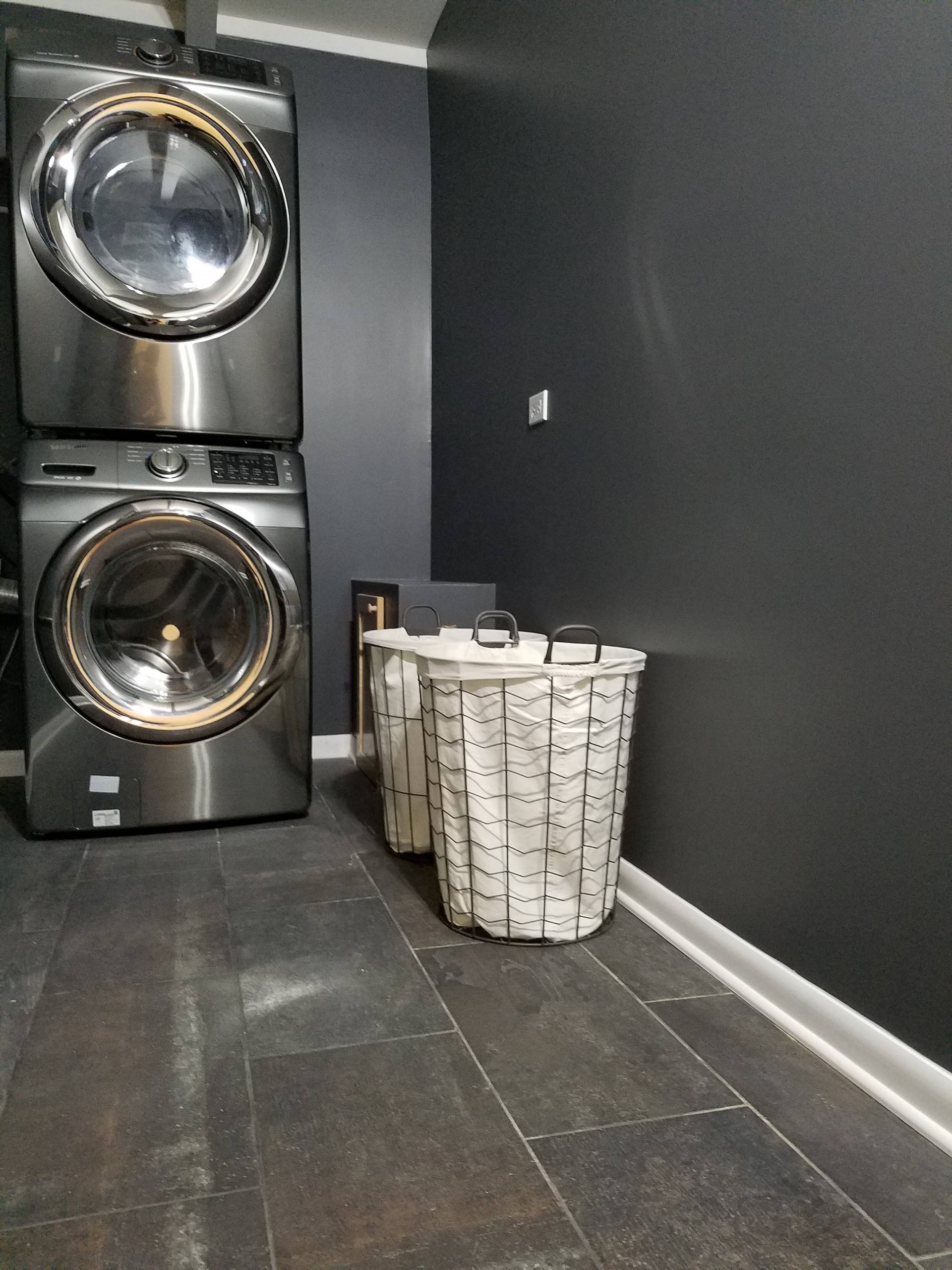 75 Beautiful Laundry Room With Black Walls Pictures Ideas March 2021 Houzz