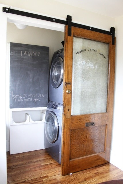 This is an example of a small utility room in Charlotte.