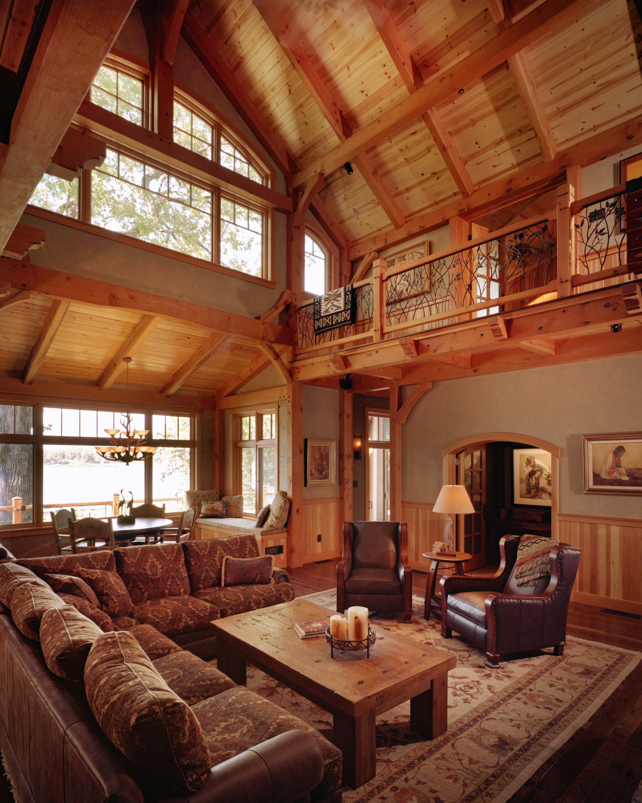 Rustic loft cheap furniture