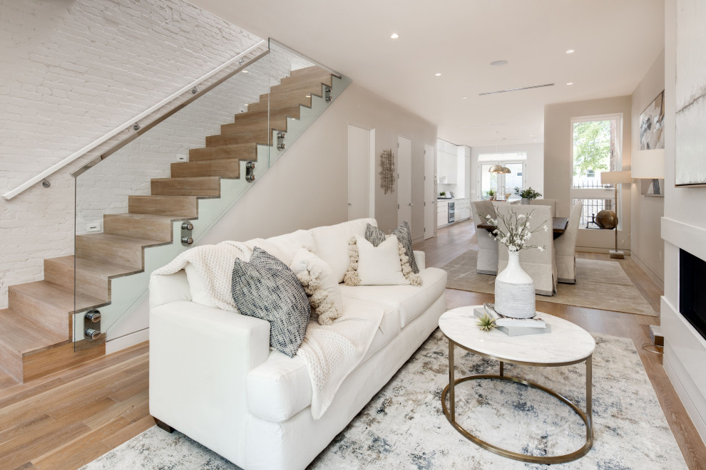 10th Street NE Home Contemporary Living Room DC Metro by TACTIC