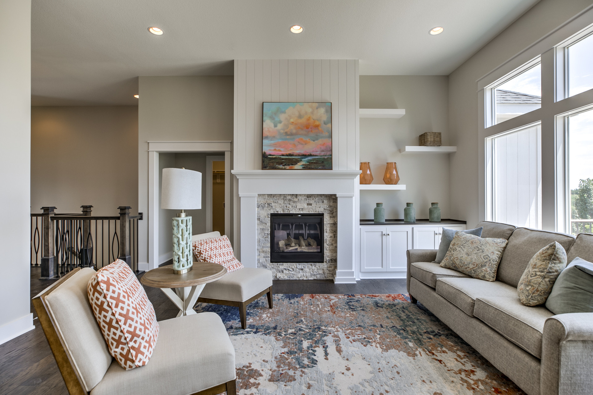 75 Beautiful Farmhouse Living Room Pictures Ideas March 2021 Houzz