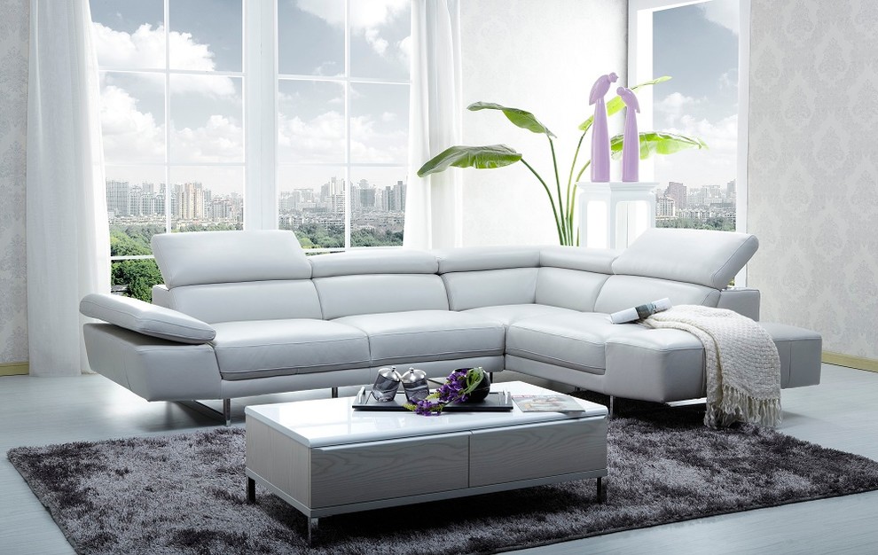 Design ideas for a medium sized modern enclosed living room in New York.