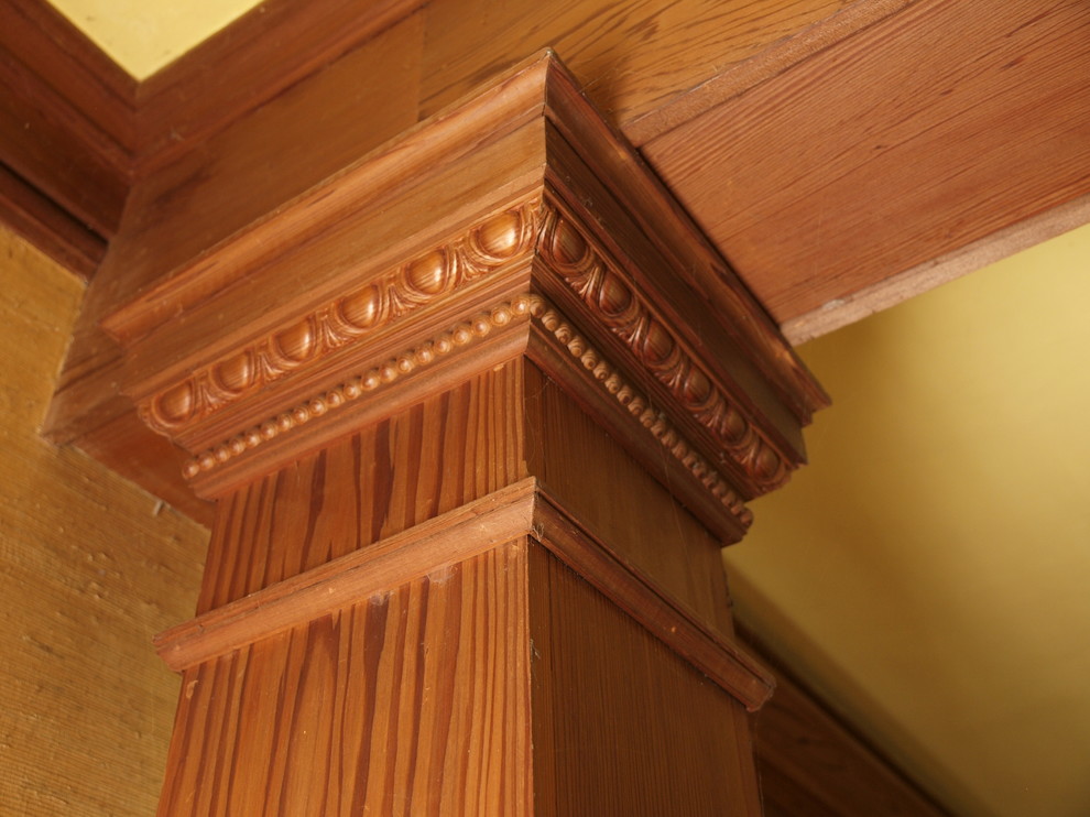 1906 Comstock House Restoration Traditional Living Room San