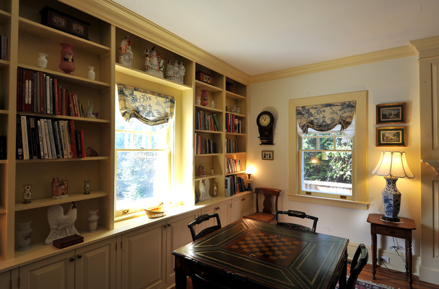 1915 Colonial Revival Addition - Traditional - Living Room - New York ...