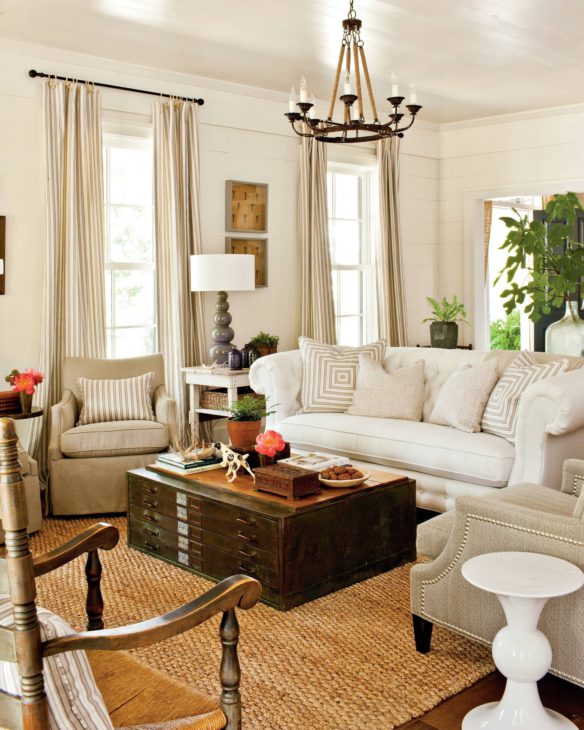 Southern Living Ideas Houzz, Southern Living Living Rooms