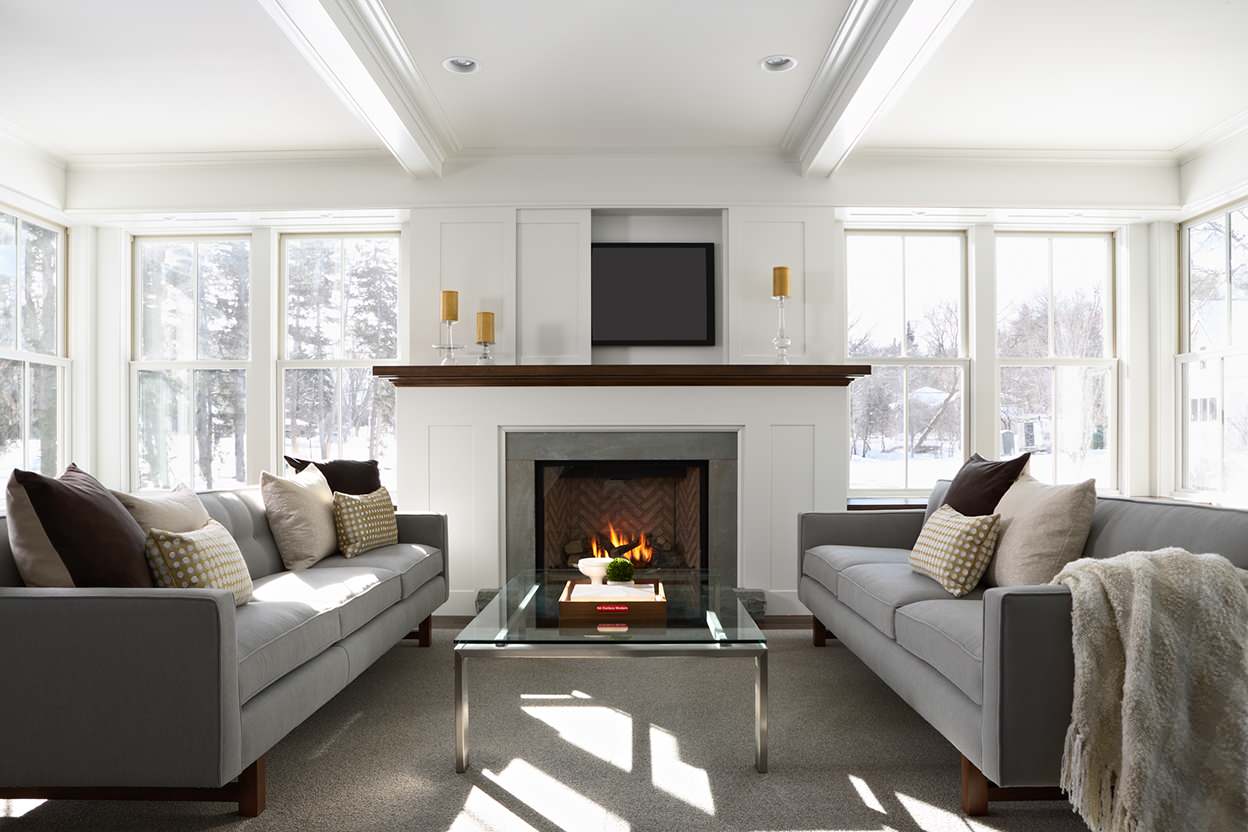 75 Beautiful Living Room With A Concealed Tv Pictures Ideas March 2021 Houzz