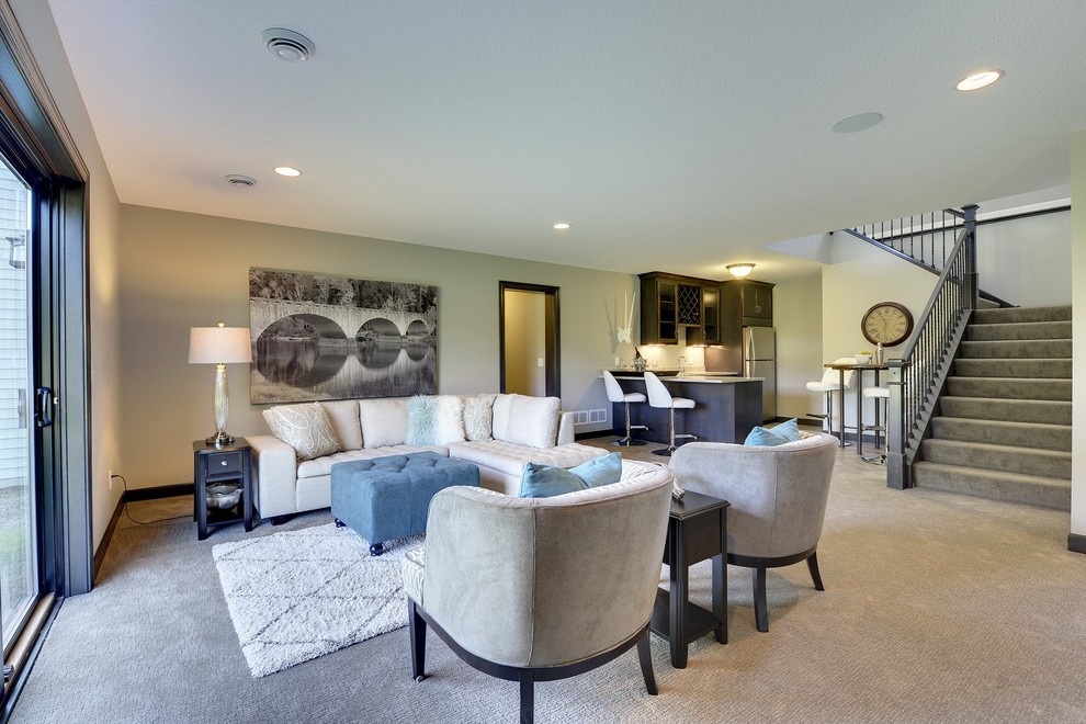 2016 Parade of Homes Kootenia Walkout Rambler Model Home Transitional