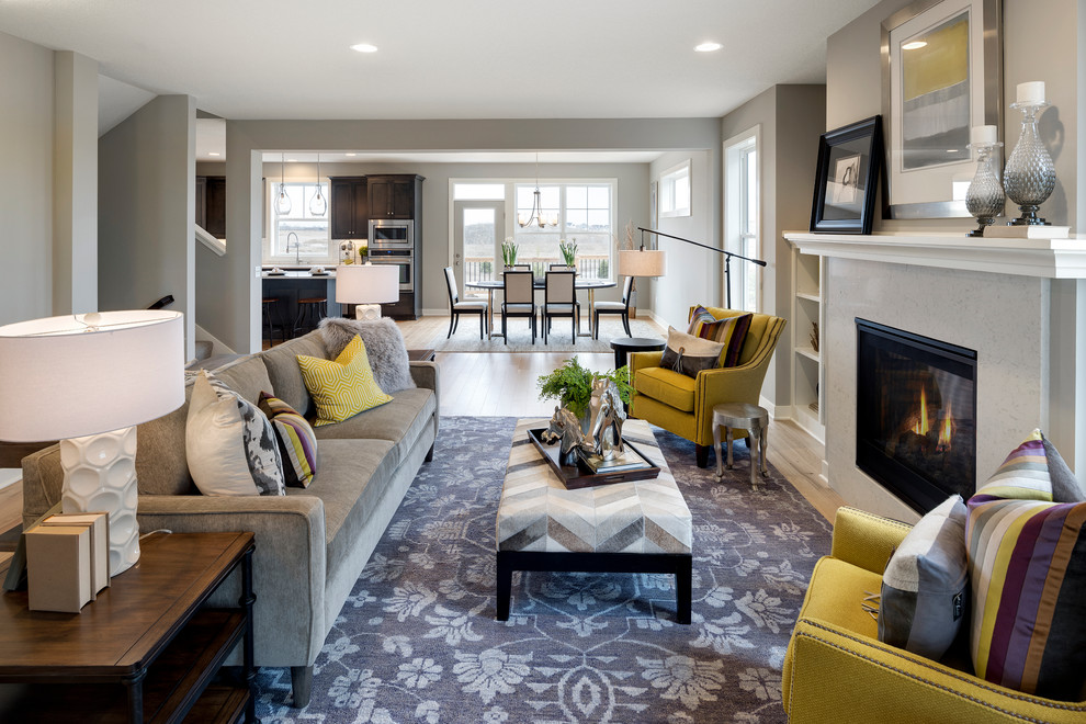 2500 (Lakeville, MN) Contemporary Living Room Minneapolis by