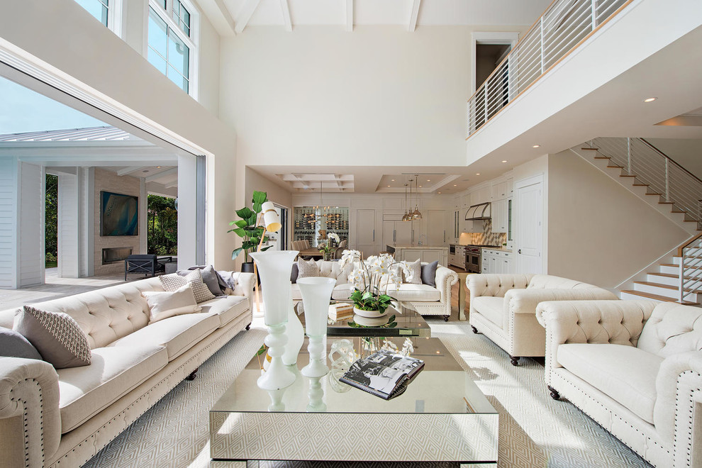 Living room in Miami.