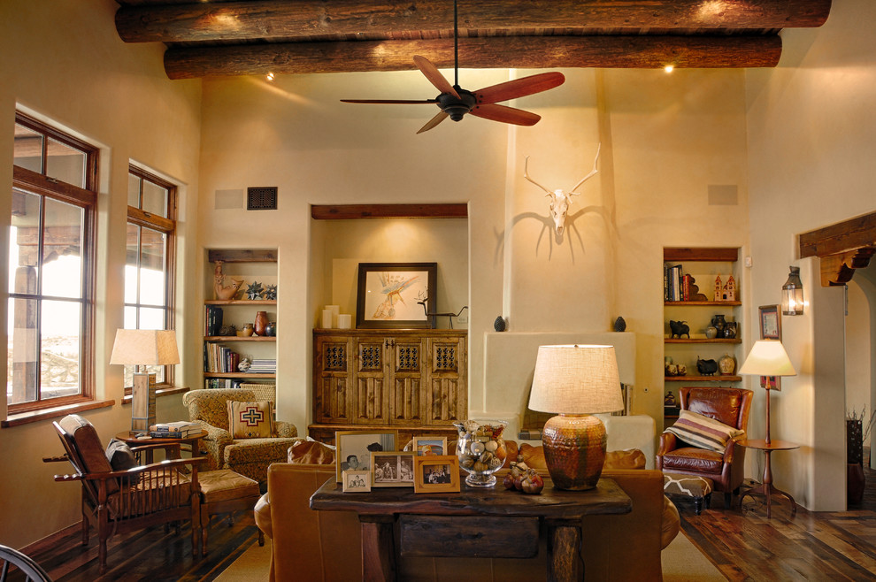 Example of a southwest living room design in Austin