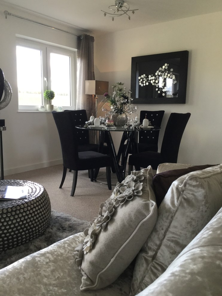 A Beautiful Budget Showhouse Contemporary Living Room Glasgow