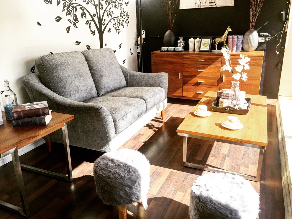 A Mid CenturyShabby Chic Living Space Shabbychic Style Living