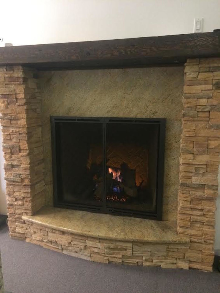 A Plus fireplaces Living Room Tampa by A Plus Fireplaces Granite
