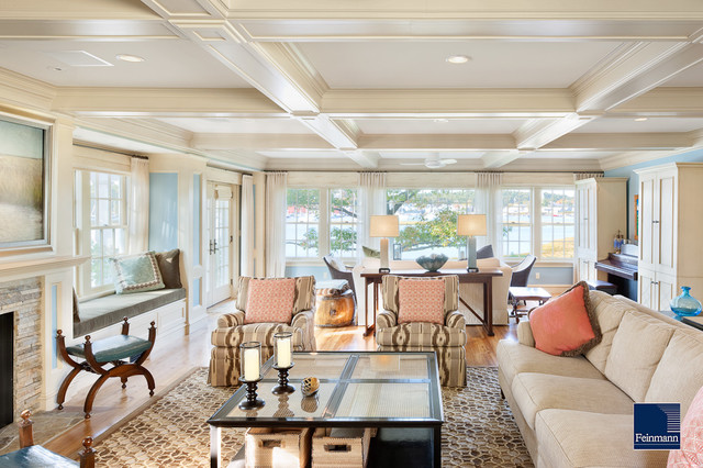 A Room with a View - Living Room - Boston - by Feinmann, Inc.  Houzz