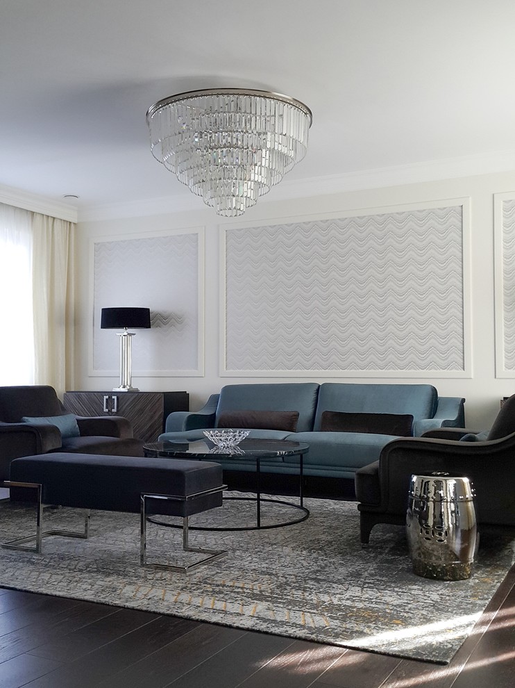 A touch of Art Deco - Eclectic - Living Room - Seattle - by Marcin ...