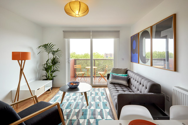 Abbeville Apartments Scandinavian Living Room London By Hatch Interiors Houzz Uk