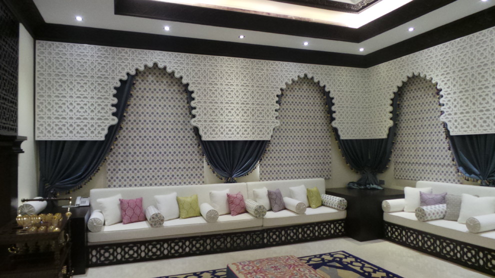 Abu Dhabi Moroccan Majlis - Modern - Living Room - Other - by Classic