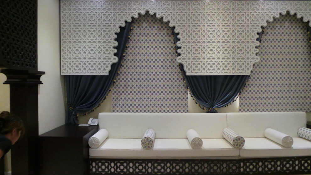 Abu Dhabi Moroccan Majlis Modern Living Room Other by Classic
