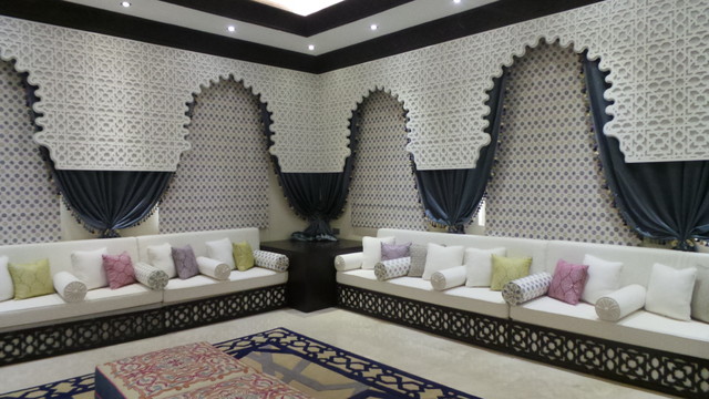 Abu Dhabi Moroccan Majlis - Modern - Living Room - Other - by Classic Home  Interior Decoration LLC | Houzz IE
