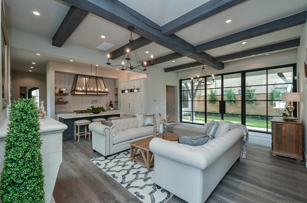 Afton Oaks Area, HoustonTraditional Traditional Living Room