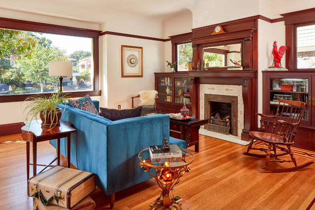 Alameda Remodel Victorian Living Room San Francisco By Copper