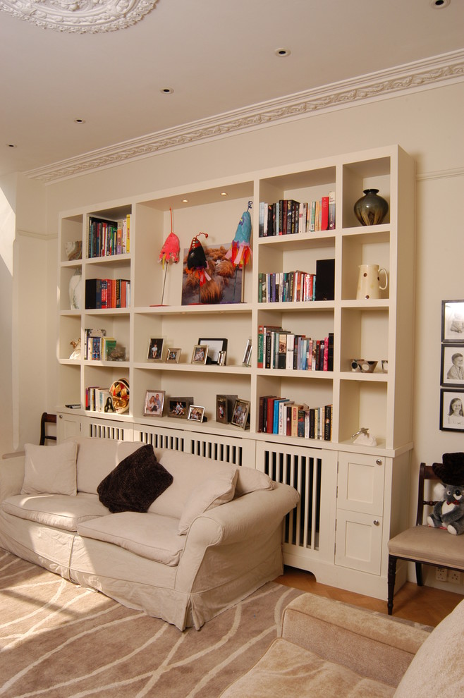 Alcove units Contemporary Living Room London by The London