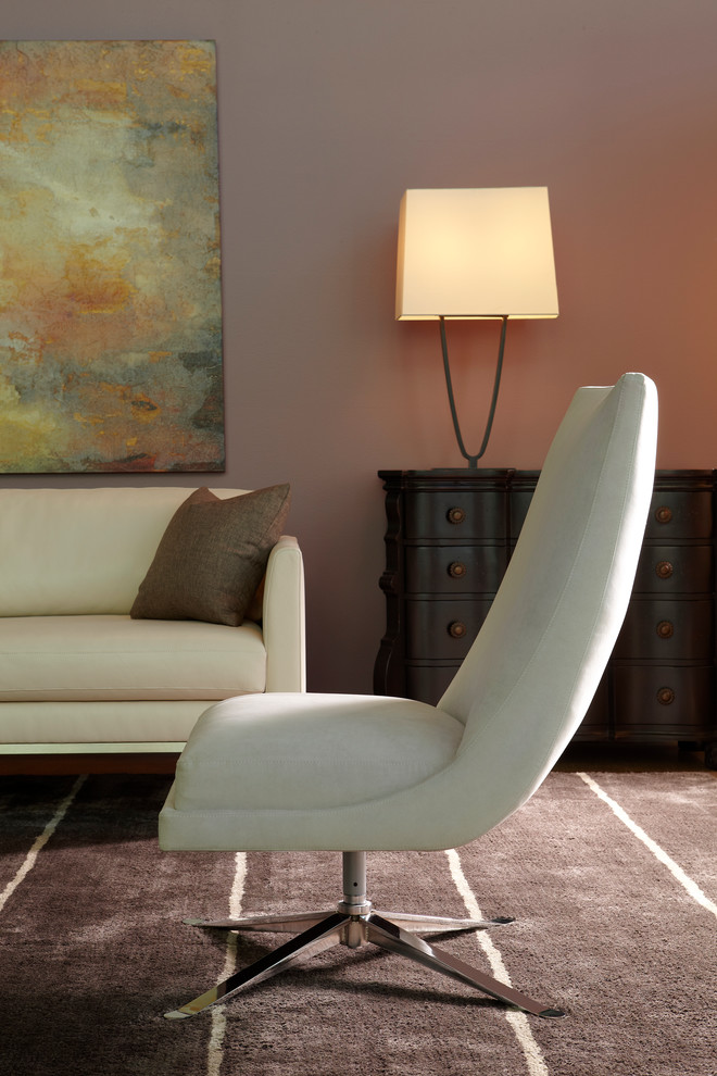 Alyssa Chair American Leather at Recliners.LA Contemporáneo Salón